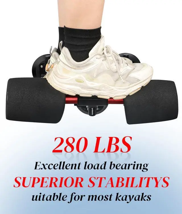 Alt view image 2 of 7 - Kayak Roller, Kayak Loader Assist with Suction Alert Design, Triangle Structure & Heavy Duty Suction Cups