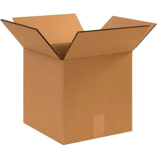Main image of PHD1212DW Double Wall Boxes, 12"L x 12"W x 12"H, Kraft (Pack of 15)