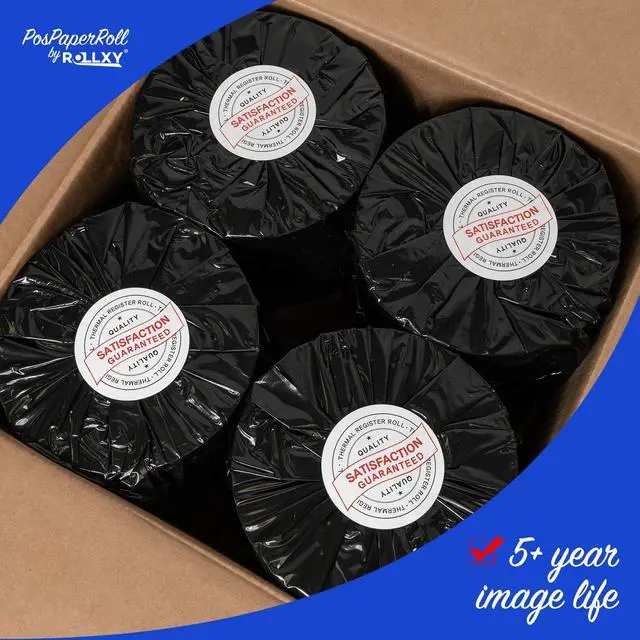 Alt view image 4 of 4 - Nautilus - Hyosung NH-1500 Series 3 1/8" x 870' Heavy Thermal Paper (8 Rolls)
