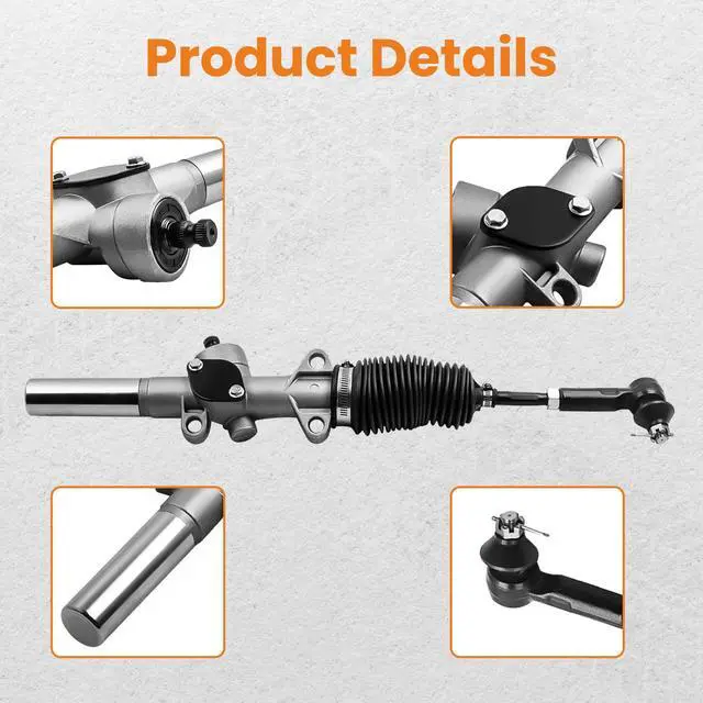 Alt view image 7 of 7 - Golf Cart Steering Gear Box Assembly for EZGO TXT 2001-UP Gas & Electric, Replace# 70964-G01 70602-G01