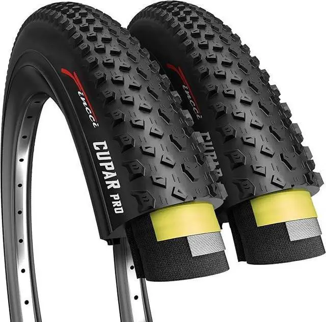 Main image of 26x2.10 Mountain Bike Tires, Foldable 54-559 with 1mm Anti Puncture 26 inch | Kevlar Folding 26 inch Bicycle Tyres, Accessories for MTB, XC, Hybrid and Folding Bikes, Front and Rear Replacement