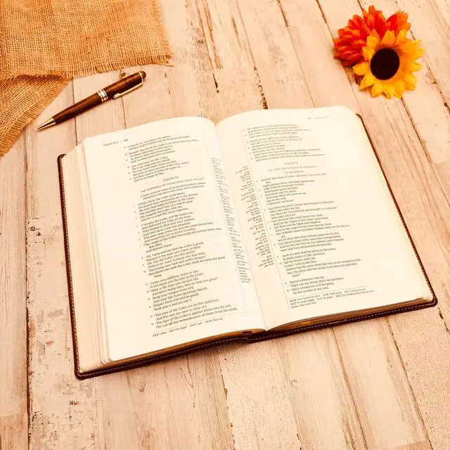 Alt view image 7 of 7 - Personalized NKJV Bible with Name Engraved, Custom Engraved New King James Version, Wide-Margin Holy Bible, Christian Gifts Religious Gifts