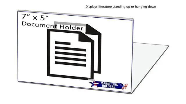 Alt view image 6 of 7 - 10 Pack Acrylic Retail Shelf Talker 7" Wide by 5" High for Product Features QR Codes and UPC Labels Clear Side Loading Moveable Branding and Product Highlights Sign Holder