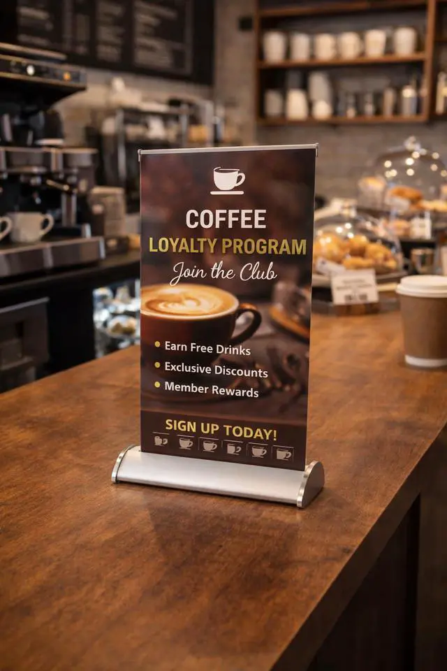 Alt view image 4 of 5 - Custom Retractable Banner Stand, Roll Up Banner with Your Logo/Text, Personalized Pull Up Display for Business, Trade Shows, Events 33x81 / 36x92 / 24x81 / 23x66 / Tabletop 11.5x17.5