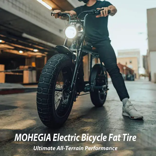 Alt view image 2 of 7 - E-Bike Fat Tire: 20x4.0/20x4.5/20x5.0/26x4.0 Inch Folding Heavy Duty Fat Tire for Electric Bicycle,MTB and Trike for Urban Commuting Or Off-Road Riding