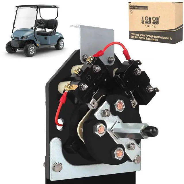 Main image of Golf Cart Forward Reverse Switch Assembly for Electric Golf Cart EZGO TXT (1994 Up) Replaces Part 70578G01, 70578G02, 73036G01