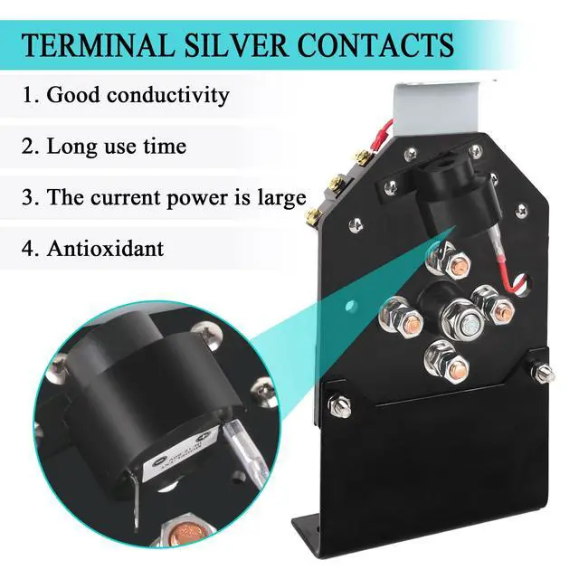 Alt view image 6 of 7 - Golf Cart Forward Reverse Switch Assembly for Electric Golf Cart EZGO TXT (1994 Up) Replaces Part 70578G01, 70578G02, 73036G01