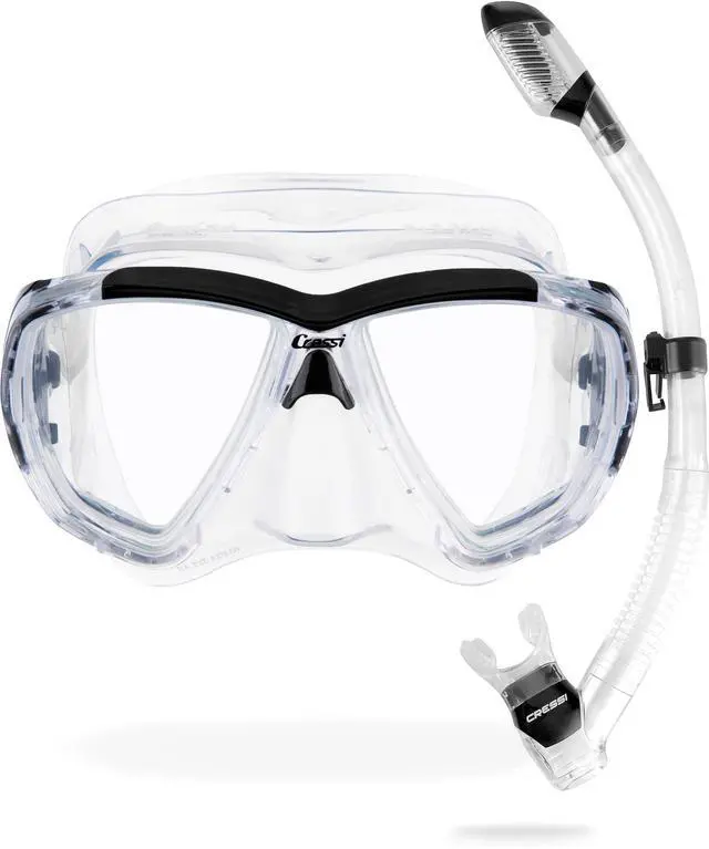 Main image of High Performance Snorkeling Kit - Adult Diving Mask and Snorkel - Big Eyes & Supernova Dry- Designed in Italy