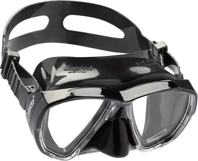 Alt view image 2 of 5 - High Performance Snorkeling Kit - Adult Diving Mask and Snorkel - Big Eyes & Supernova Dry- Designed in Italy