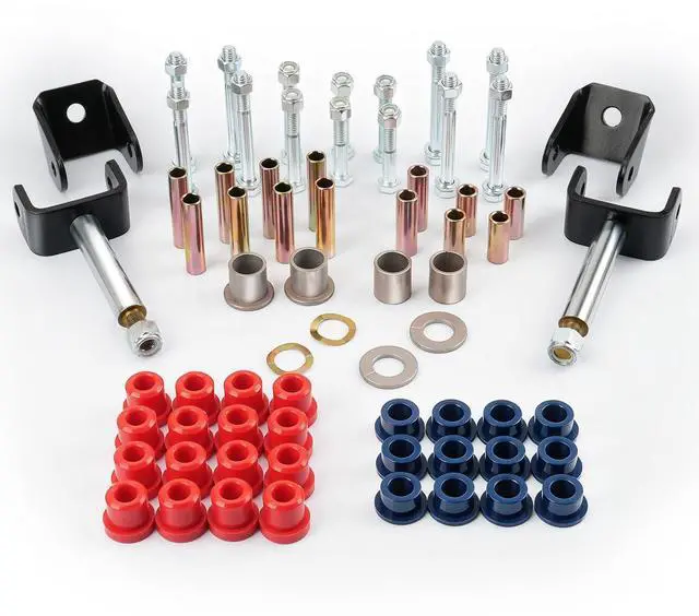 Main image of Club Car DS Deluxe Golf Cart Front and Rear End Repair Bushing Kits, Club Car Front End Rebuild Kit for Club Car DS 1993-Up
