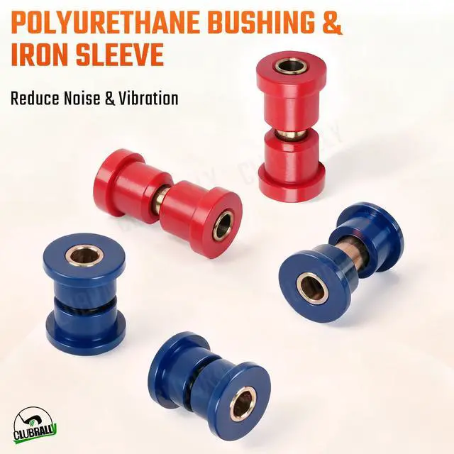 Alt view image 3 of 7 - Club Car DS Deluxe Golf Cart Front and Rear End Repair Bushing Kits, Club Car Front End Rebuild Kit for Club Car DS 1993-Up