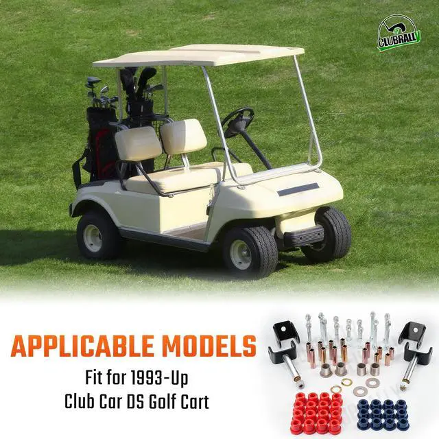 Alt view image 6 of 7 - Club Car DS Deluxe Golf Cart Front and Rear End Repair Bushing Kits, Club Car Front End Rebuild Kit for Club Car DS 1993-Up