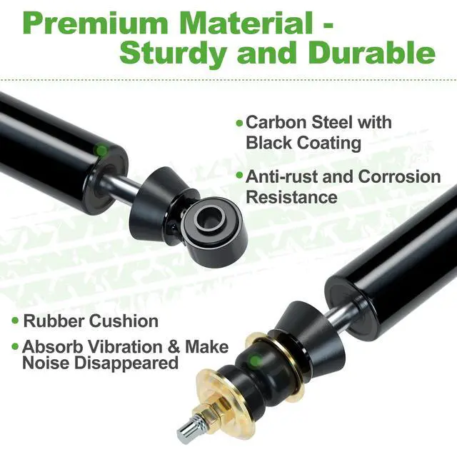 Alt view image 4 of 7 - Golf Cart Shocks Absorbers Kit for Club Car Precedent, Onward, Tempo 2004-up Gas & Electric Models, Front and Rear Shocks Replace OEM 102288501 102588601 1013164 1014236 102706401 102588501