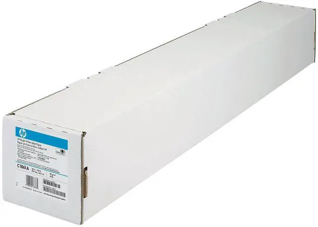 Main image of Bright White Inkjet Paper Roll, Matte, 36" x 150'