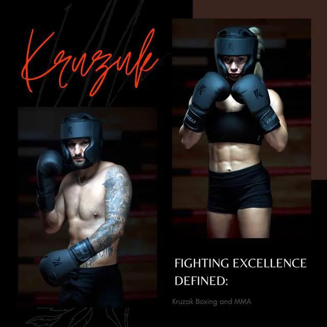 Alt view image 6 of 7 - Kruzak Matte Black Boxing Gloves and Pads, Boxing Gloves Training Set for Kickboxing and Muay Thai MMA Training - Boxing Kit for Adults with Punching Pads for Martial Arts and Karate