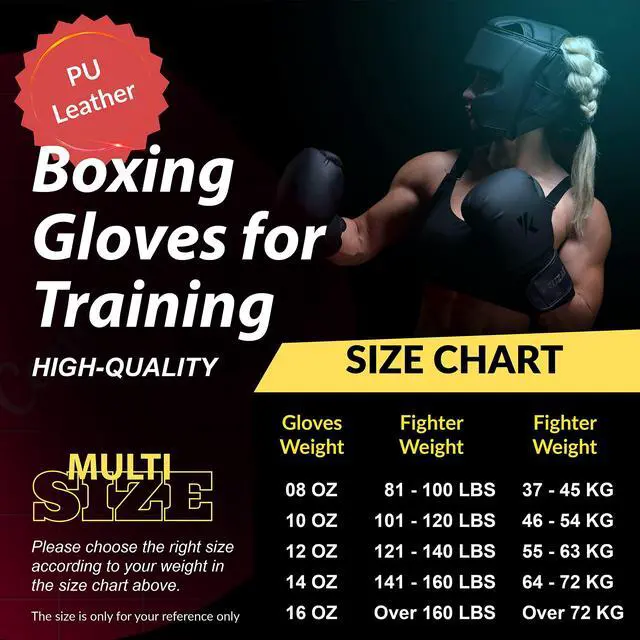 Alt view image 4 of 7 - Kruzak Matte Black Boxing Gloves and Pads, Boxing Gloves Training Set for Kickboxing and Muay Thai MMA Training - Boxing Kit for Adults with Punching Pads for Martial Arts and Karate