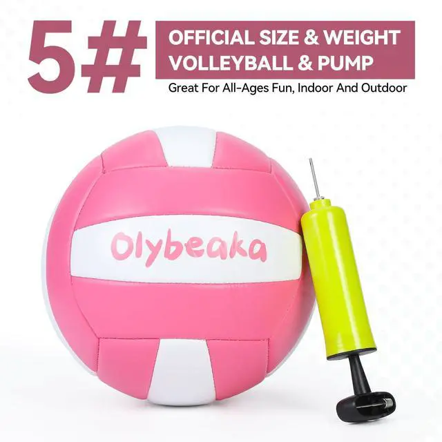 Alt view image 5 of 7 - 6-Angle Adjustable Volleyball Rebounder Net 7x4 ft with PU Volleyball and Stakes - Bounce Back Training Equipment for Practicing Volleying, Bumping, Spiking, Easy Set Up & Steady for Multi Sports