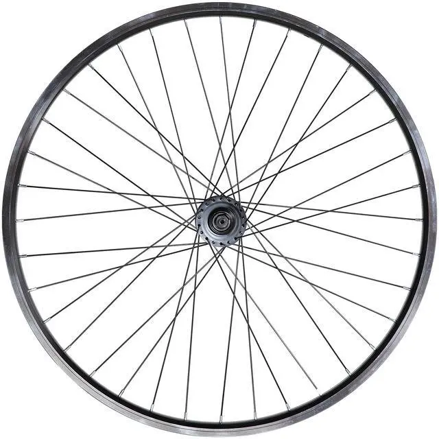 Main image of Hiland 26" 27.5" 29" x 1.75" Alloy Bike Wheels for 1.75 to 2.215" Tire, Front & Rear MTB Bike Wheelset, Disc Brake Compatible, 7 Speeds Freewheel, Bolt On Axle, Bicycle Accessories for Adult Bicycle