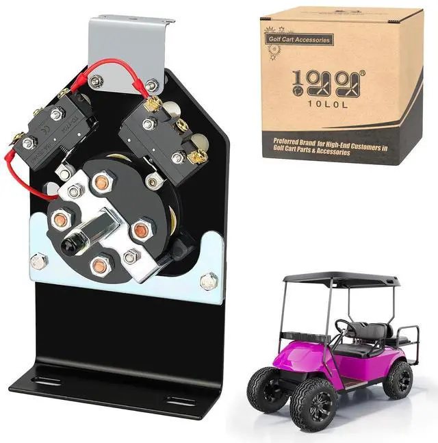 Main image of Forward Reverse Switch Assembly for EZGO TXT 1994-up Golf Cart, OEM# 73036G01 70578G01 70578G02 73036-G01 70578-G01 70578-G02 Black