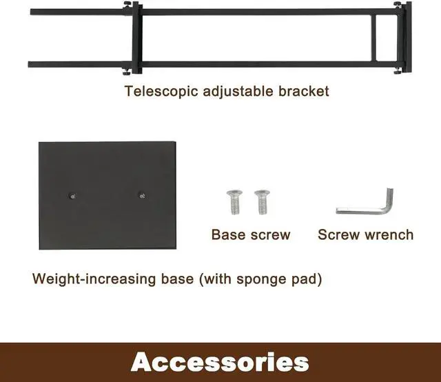 Alt view image 6 of 7 - Black Pedestal Poster Sign Stand for Display, Adjustable Height Up to 80 Inchs, Heavy Duty Banner Double Sided Sign Holder for Board & Foam (2pk)