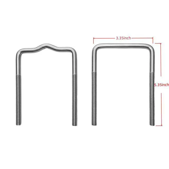 Alt view image 2 of 7 - Boat Trailer Guide-ons, 40"/48" Adjustable, 2PCS Rustproof Electro-Galvanized Steel Trailer Guide ons, Trailer Guides with PVC Pipes, for Ski Boat, Fishing Boat, Sailboat Trailer