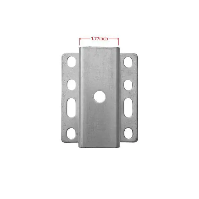 Alt view image 3 of 7 - Boat Trailer Guide-ons, 40"/48" Adjustable, 2PCS Rustproof Electro-Galvanized Steel Trailer Guide ons, Trailer Guides with PVC Pipes, for Ski Boat, Fishing Boat, Sailboat Trailer