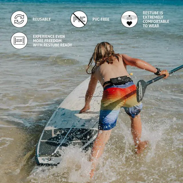 Alt view image 6 of 7 - Beach One-Pull Inflatable Water Safety Buoy