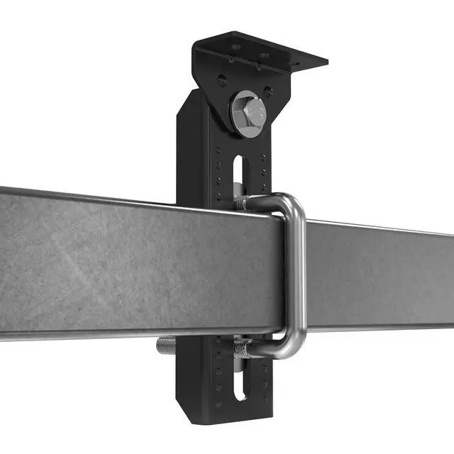 Alt view image 6 of 7 - 8 PCS 8" Boat Trailer Bunk Brackets,Swivel Top Bunk Bracket Kit | Swivel Top Bunk Bracket Kit for 1.5"x3", 2"x3", 3"x3" Crossmembers,Complete Hardware Kit for Boat/Pontoon/Jet Ski Trailers