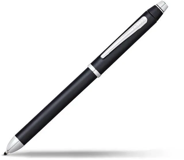 Main image of Tech3+ Refillable Tech3+ Presented in a Premium Gift Box - Medium Point, Black Ink, Satin Black