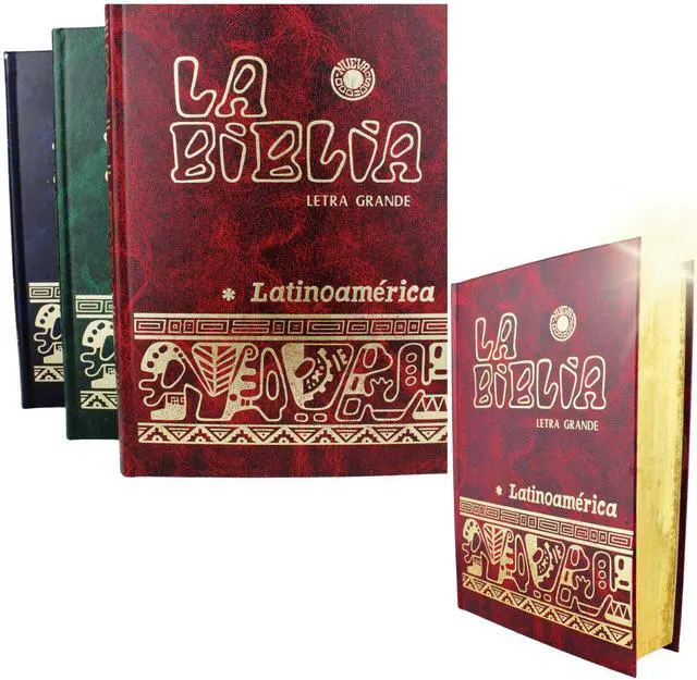 Main image of la Biblia latinoamericana letra grande 1 pc - Biblia latinoamericana catolica - Biblia catolica en español letra grande - biblia en español letra... in spanish biblia catolica latinoamericana