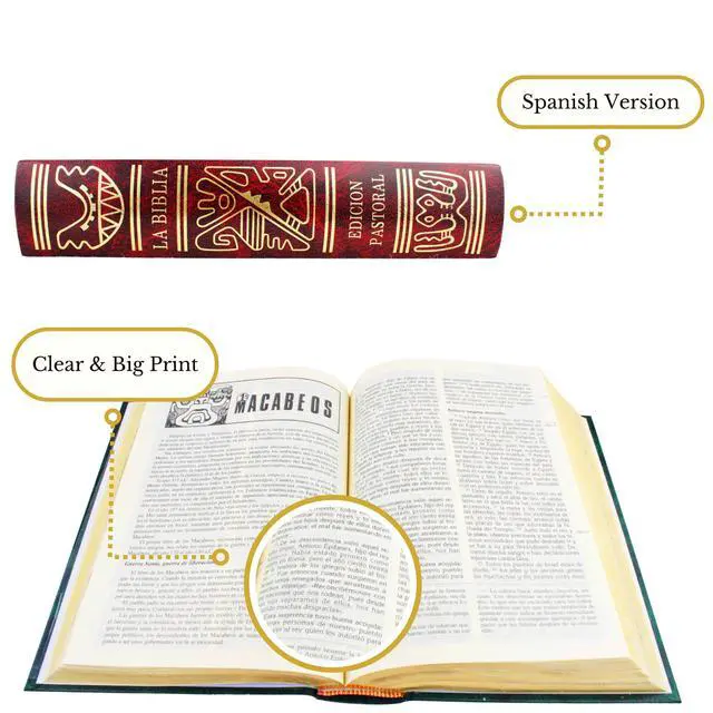 Alt view image 5 of 7 - la Biblia latinoamericana letra grande 1 pc - Biblia latinoamericana catolica - Biblia catolica en español letra grande - biblia en español letra... in spanish biblia catolica latinoamericana