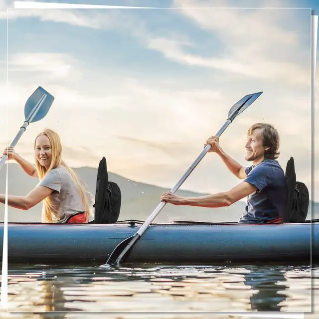 Alt view image 7 of 7 - Thicken Kayak Seat with Back Support Canoe Paddle Board Seat with Detachable Storage Bag Adjustable Sit on Top Paddleboard Cushion for Kayaking Canoeing Rafting