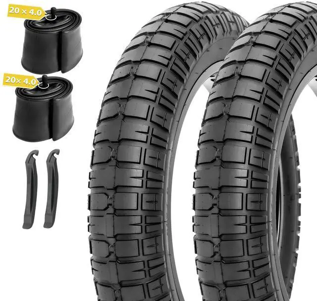 Main image of E-Bike Fat Tire: 20x4.0/20x4.5/20x5.0/26x4.0 Inch Folding Heavy Duty Fat Tire for Electric Bicycle,MTB and Trike for Urban Commuting Or Off-Road Riding