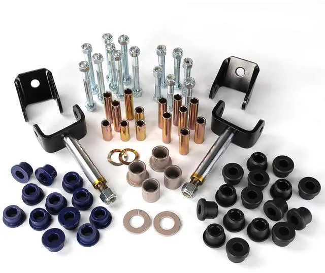 Main image of Club Car DS Deluxe Golf Cart Front and Rear End Repair Bushing Kits, Club Car Front End Rebuild Kit for Club Car DS 1993-Up