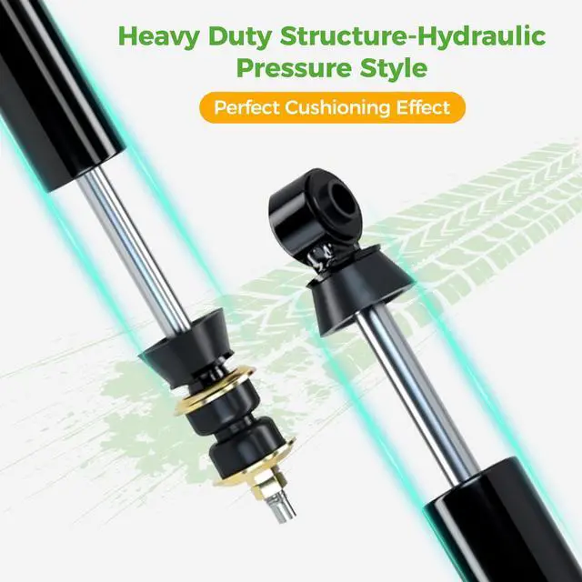 Alt view image 6 of 7 - Golf Cart Shock Absorbers Kit for Club Car DS Electric 1981-up and Gas 1997-up, Front Rear Shocks Replace OEM 1014235 1015813 1010991 1012183 1014236 1013164