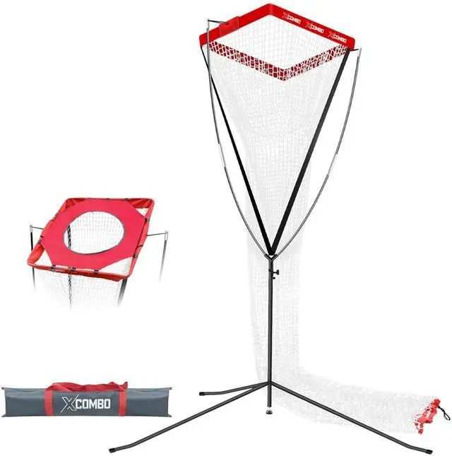Main image of Volleyball Setter Spike Trainer, Adjustable Height Solo Practice Equipment for Setting, Spiking, Hitting, Serving, Easy Ball Reload, Heavy Duty Stable Base for Indoor & Outdoor Training