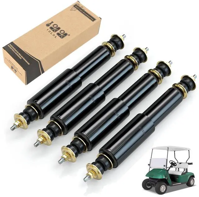 Main image of Golf Cart Shocks for EZGO TXT Front and Rear Shocks Absorbers 1994-Up Gas & Electric Models, Replaces OEM #76418-01, 70928-G01 Nivel Part #5006-4 PCS