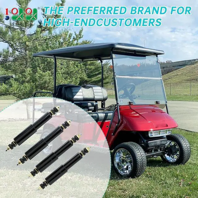 Alt view image 2 of 7 - Golf Cart Shocks for EZGO TXT Front and Rear Shocks Absorbers 1994-Up Gas & Electric Models, Replaces OEM #76418-01, 70928-G01 Nivel Part #5006-4 PCS