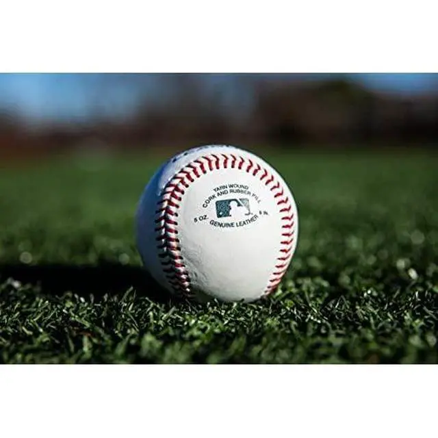 Alt view image 4 of 7 - Official League Baseballs | Competition Grade | ROLB1 | Youth/14U | Game/Practice Use | 12 Count