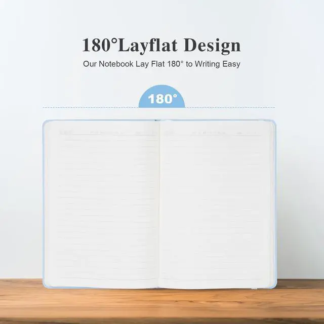 Alt view image 5 of 7 - 24 Pack Lined Journal Notebooks for Work, 240 Pages, Medium 5.5" x 8.3", A5 Hardcover Journaling Notebooks for Business School Office, Notebooks Journals for Women & Men