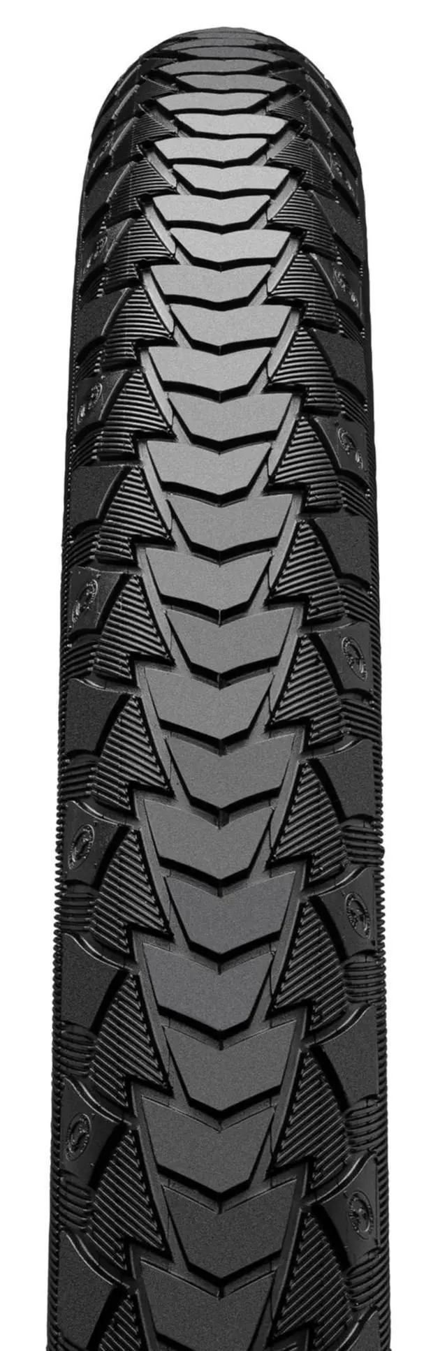 Alt view image 2 of 3 - Contact Plus tire - clincher, wire, black/Reflex, SafetyPlus Breaker, E50, 26", 650b, 700 and 700b sizes