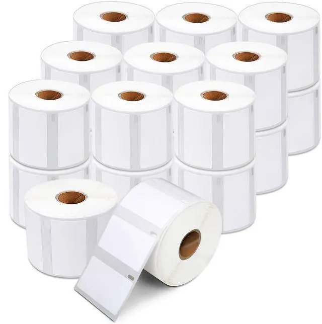 Main image of Replacement for DYMO 30334 (20 Rolls, 20000 Labels) 2 1/4" X 1 1/4" Direct Thermal UPC Barcode and SKU Labels - Compatible with LabelWriter 450, 450 Turbo, 4XL (NOT 550, 5XL)