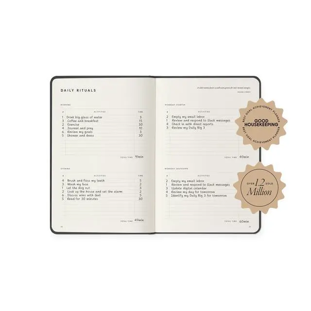 Alt view image 4 of 6 - Blush Vegan Leather Planner by Michael Hyatt - The #1 Daily Planner to Set Annual Goals, Increase Focus, Eliminate Overwhelm, and Achieve Your Biggest Goals - Hardcover