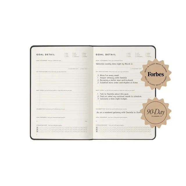 Alt view image 5 of 6 - Blush Vegan Leather Planner by Michael Hyatt - The #1 Daily Planner to Set Annual Goals, Increase Focus, Eliminate Overwhelm, and Achieve Your Biggest Goals - Hardcover