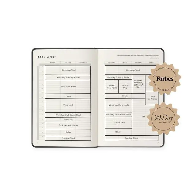Alt view image 6 of 6 - Blush Vegan Leather Planner by Michael Hyatt - The #1 Daily Planner to Set Annual Goals, Increase Focus, Eliminate Overwhelm, and Achieve Your Biggest Goals - Hardcover