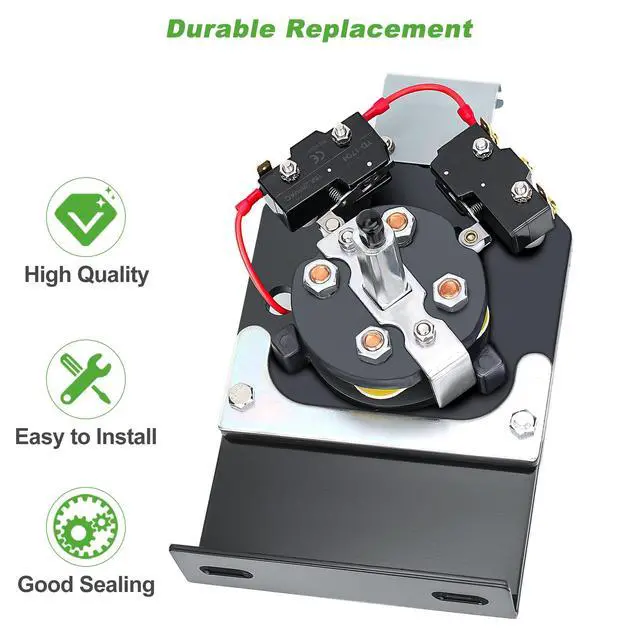 Alt view image 3 of 7 - Golf Cart Heavy Duty Forward and Reverse Switch Assembly Fits for EZGO TXT 1994 - Up, Replaces OEM# 70578-G01