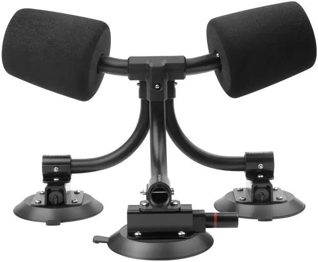 Main image of Kayak Roller,Heavy-Duty Kayak Loader Assist with Triangular Tripod Base & Vacuum Pump for Car Roof,Truck SUV,No-Drill Suction Cup Mount with V-Style Design for Wide Kayaks,280 LBS Capacity