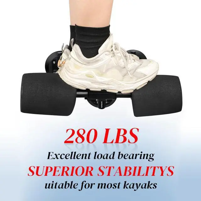 Alt view image 2 of 7 - Kayak Roller,Heavy-Duty Kayak Loader Assist with Triangular Tripod Base & Vacuum Pump for Car Roof,Truck SUV,No-Drill Suction Cup Mount with V-Style Design for Wide Kayaks,280 LBS Capacity