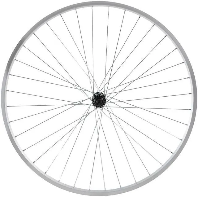 Main image of Hiland 26" 27.5" 28" x1.75" Alloy Bike Rim for 1.75 to 2.215" Wide Tire, Front & Rear Wheels with 7 Speeds Freewheel, Disc Brake Compatible, Bolt On Axle, Wheelset Accessories for MTB Cruiser Bicycle