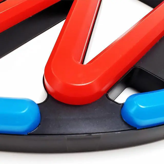 Alt view image 3 of 7 - 23'' X 12'' New Ultra Bright Oval LED Neon Sign - OPEN - Remote Controlled (Blue/Red)